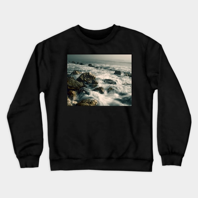 Ocean Waves Crewneck Sweatshirt by Merch House